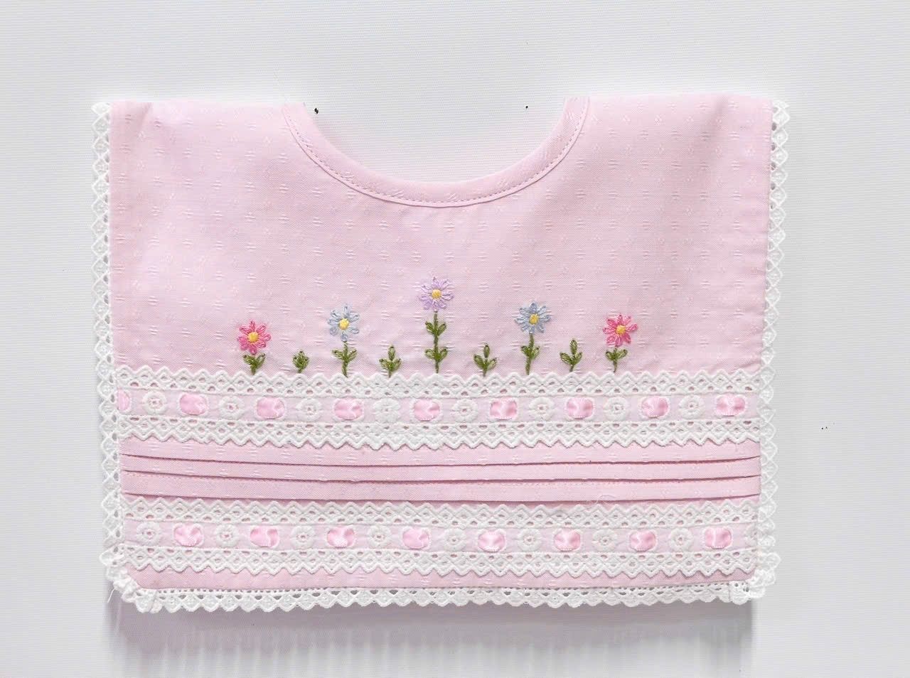 PRE ORDER&GET NEXT WEEK!NEW!BLOSSOM PINK HAND EMBROIDERED DRESS,KNICKERS,BIB & HEADBAND OUTFIT Baby & Toddler Outfits
