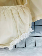 Load image into Gallery viewer, &quot;LULU&quot; Cream Hand-Smocked Dress, Panties &amp; Hair Accessories TWO LEFT
