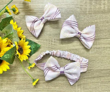 Load image into Gallery viewer, NEW SEASON &quot;JUSTINE&quot;  Organza Handsmocked Dress &amp; Hair Accessories
