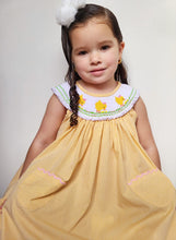 Load image into Gallery viewer, &quot;LUCKY&quot; Gingham Hand-Smocked &amp; Hand-Embroidered PJ/Outfit REDUCED
