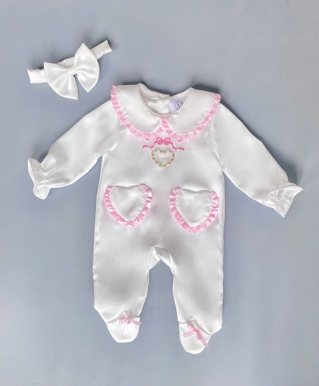 NEW🤩HAND-CRAFTED 🧵🪡PREMIUM SILK/SATIN BABY 👼6-piece BEDDING SET💞