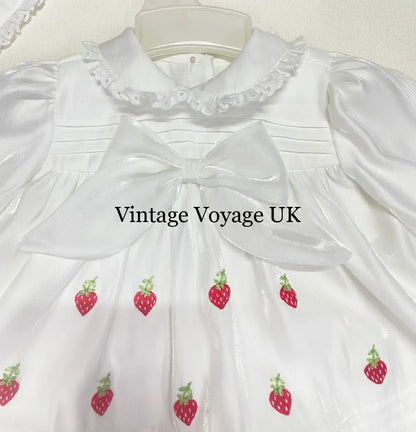 PRE-ORDER!NEW! ANGEL WHITE HAND-EMBROIDERED BABY DRESS,BIB,BLOOMERS,HEADBAND SET Baby & Toddler Dresses