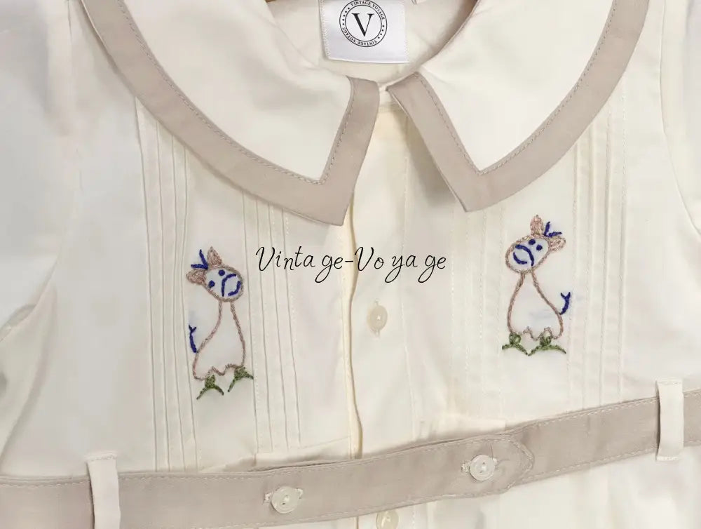 PRE ORDER‼️NEW🤩BAMBINO BISCUIT🍦 HAND EMBROIDERED🧵🪡BABY BOYS ROMPER & BIB🦒 Baby & Toddler Outfits