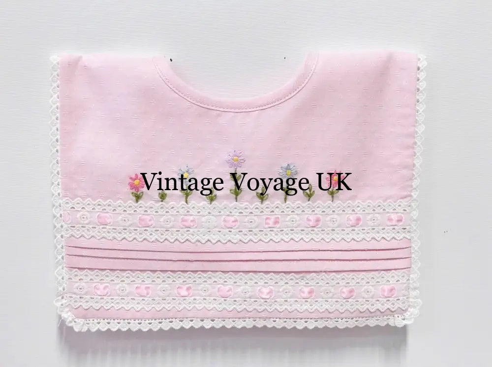 PRE ORDER&GET NEXT WEEK!NEW!BLOSSOM PINK HAND EMBROIDERED DRESS,KNICKERS,BIB & HEADBAND OUTFIT Baby & Toddler Outfits