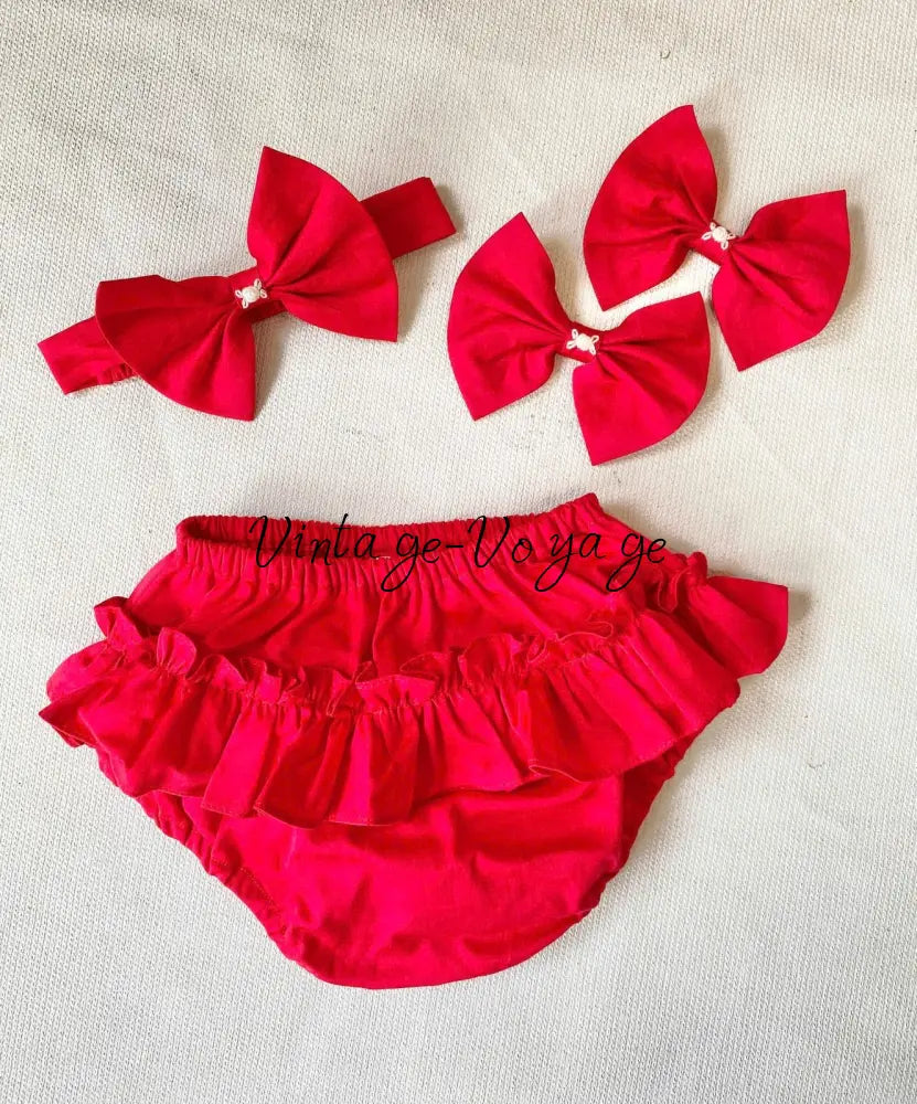 PRE-ORDER & GET NEXT WEEK! NEW! CHARISTINA RED HAND-SMOCKED DRESS & ACCESSORIES - Baby & Toddler Dresses