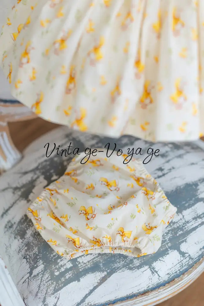 NEW🤩DAKOTA CLASSIC COTTON DUCK🐥CUSTOM PRINT🧚DRESS KNICKERS & BOWS🎀 Baby & Toddler Dresses