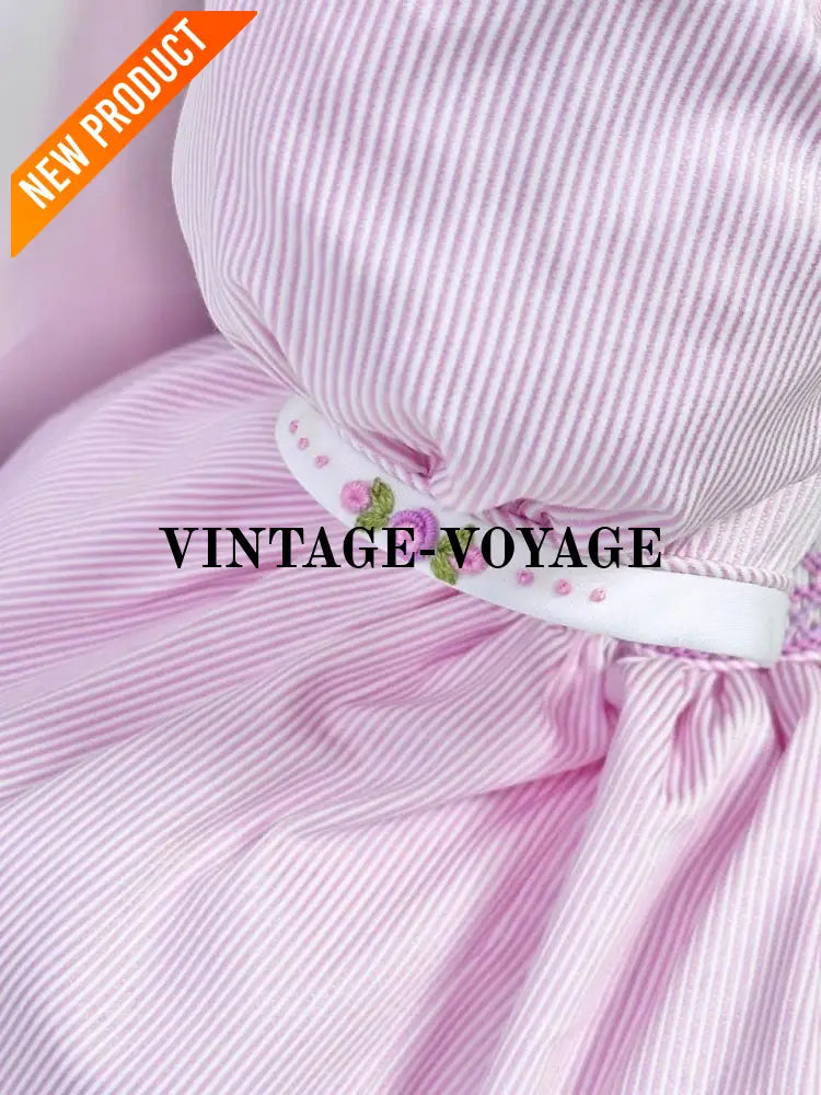 PRE ORDER&GET NEXT WEEK! NEW! EMMA PALE LILAC FRONT & BACK HAND SMOCKED DRESS,PANTIES & HAIR ACCESSORIES Baby & Toddler