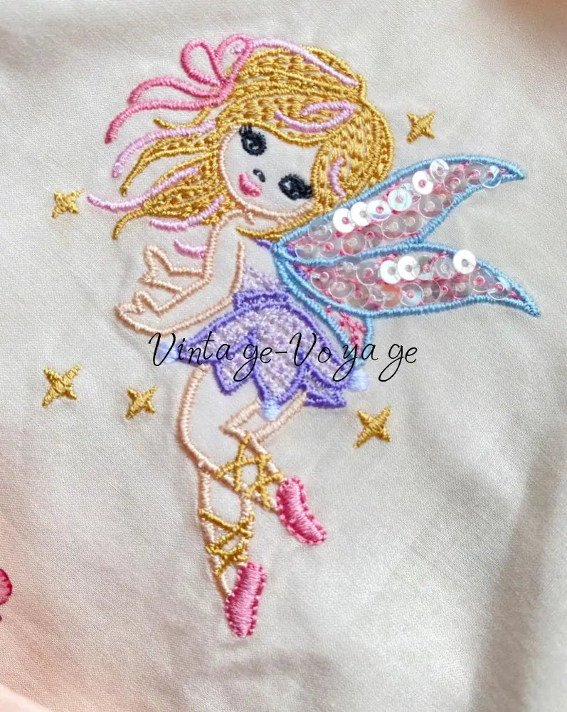 NEW🤩FLOWER FAIRIES🧚🧚🏻‍♀️CUSTOM PRINT COTTON SKIRT SET🎀🎀 Baby & Toddler Outfits