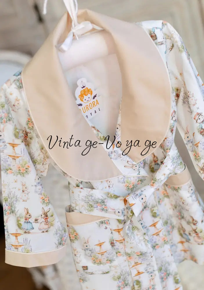 NEW😍FLUFFYTAILS🐇🐇BOYS DRESSING GOWN & PYJAMA SET👦 pyjama set