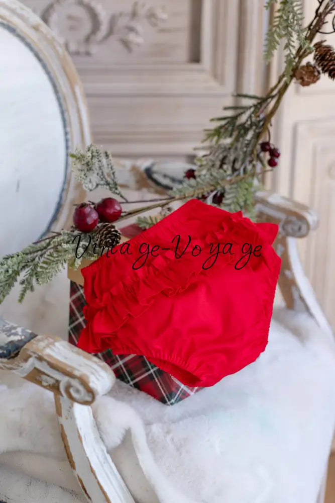 NEW🎄GLORIA HAND-SMOCKED🧵🪡RED❤️CHRISTMAS🧵🪡DRESS & ACCESSORIES🎀 - Baby & Toddler Dresses