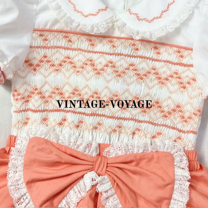 NEW! JULIE PEACHY/ORANGE 👑BABY SKIRT SET BIB SUN HAT & HEADBAND OR BOWS Baby & Toddler Outfits