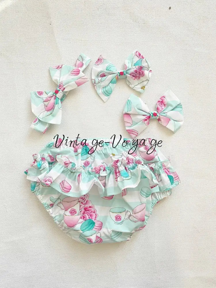 PRE-ORDER & GET NEXT WEEK! NEW! PATRICIA CUSTOM PRINTED HAND-SMOCKED DRESS & ACCESSORIES - Baby & Toddler Dresses