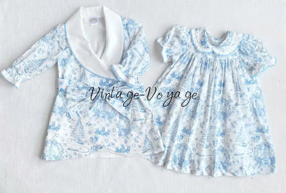PRE-ORDER & GET IT NEXT WEEK! NEW! MAGGIE BABY GIRLS CUSTOM PRINT HAND-SMOCKED ROMPER & ACCESSORIES - Baby & Toddler
