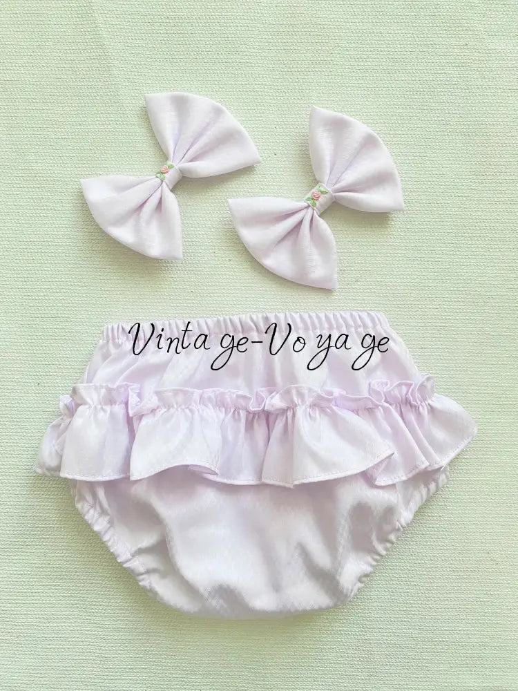 PRE-ORDER & GET IT NEXT WEEK! NEW SEASON! GEMMA HAND-SMOCKED BABY LILAC DRESS & ACCESSORIES - Baby & Toddler Dresses