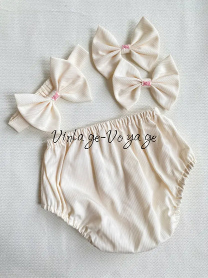 PRE-ORDER & GET IT SOON!NEW! EVANGELINE IVORY HAND-SMOCKED DRESS & ACCESSORIES - Baby & Toddler Dresses