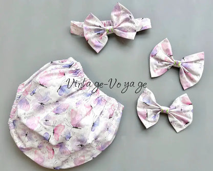 PRE-ORDER & GET NEXT WEEK🤩NEW😍BUTTERFLY🍓COTTON HAND-SMOCKED🧵🪡DRESS,PANTIES & HAIR ACCESSORIES🎀 Baby & Toddler Dresses