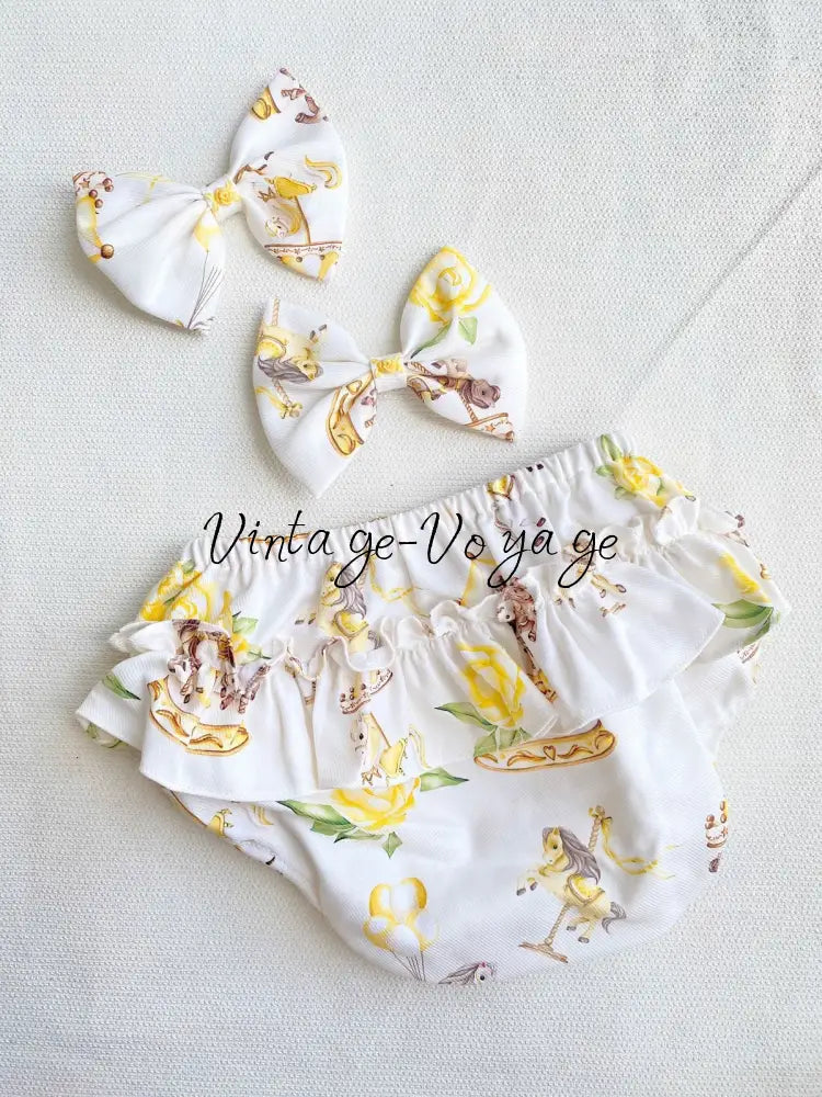 PRE-ORDER&GET NEXT WEEK! NEW! EMILY LEMON HAND-SMOCKED DRESS PANTIES & HAIR ACCESSORIES - Baby & Toddler Dresses