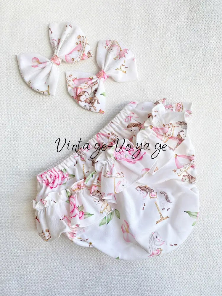 PRE-ORDER&GET NEXT WEEK! NEW! EMILY PINK HAND-SMOCKED DRESS PANTIES & HAIR ACCESSORIES - Baby & Toddler Dresses