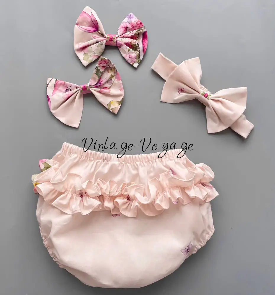 PRE-ORDER & GET NEXT WEEK👑NEW😍FLOWER FAIRIES🧚🏻‍♀️🧚 CUSTOM PRINT COTTON HAND-SMOCKED🧵🪡DRESS,PANTIES & HAIR ACCESSORIES🎀