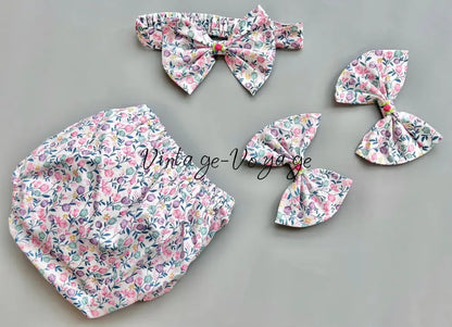 PRE-ORDER & GET NEXT WEEK🤩NEW😍GARDEN PARTY🍓COTTON HAND-SMOCKED🧵🪡DRESS,PANTIES & HAIR ACCESSORIES🎀 Baby & Toddler Dresses