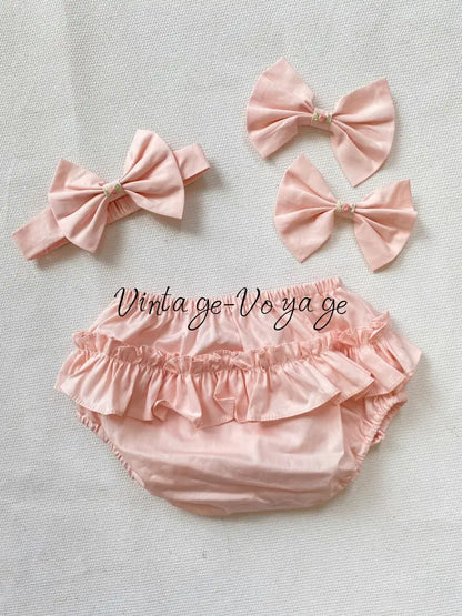 PRE-ORDER & GET NEXT WEEK! NEW! 🍁ISABELLA BABY ORANGE🌸HAND-SMOCKED🧵🪡👑DRESS & ACCESSORIES🎀 - Baby & Toddler Dresses