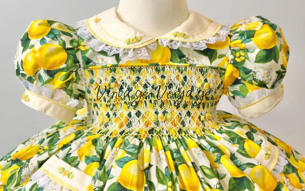 PRE-ORDER & GET NEXT WEEK! NEW! LIMONCHELLO HAND-SMOCKED COTTON HAND-SMOCKED🧵🪡DRESS,PANTIES & HAIR ACCESSORIES Baby &