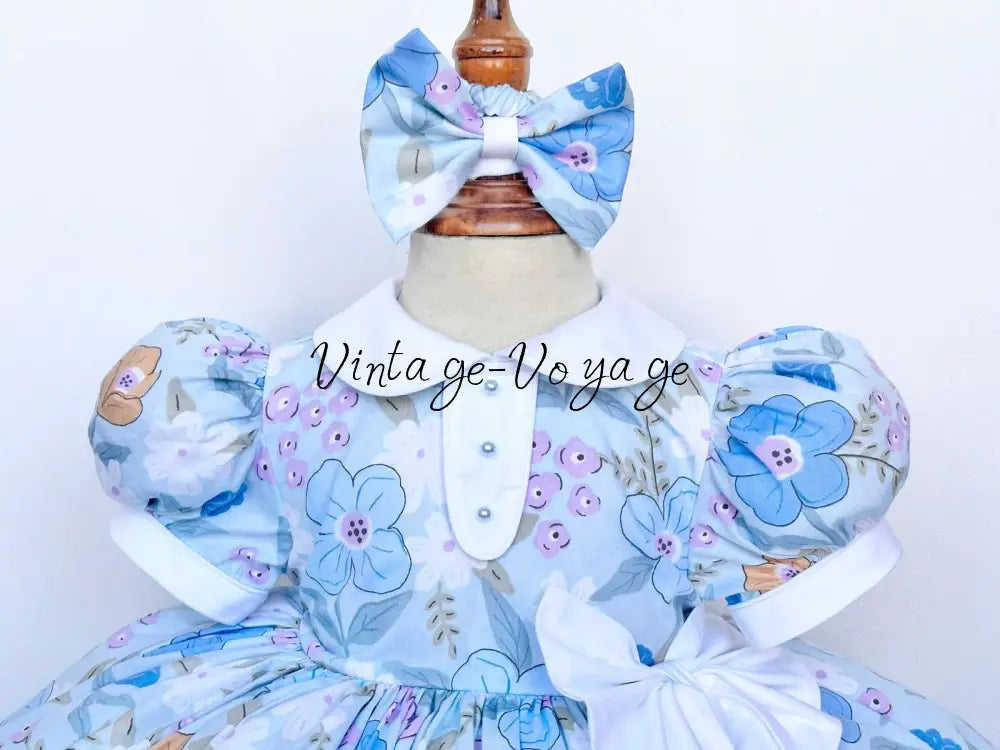 PRE-ORDER & GET NEXT WEEK! NEW! MARINA CLASSIC COTTON FLORAL🌸☀️🍋PRINTED DRESS KNICKERS & BOWS🎀 Baby & Toddler Dresses