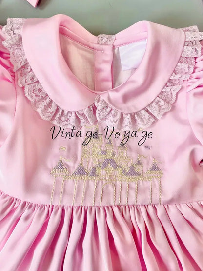 PRE-ORDER & GET NEXT WEEK! NEW😍MATILDA PINK☀️NIGHTDRESS DRESSING GOWN AND HAIR BOWS OR HEADBAND🎀🎀MATILDA pyjama set