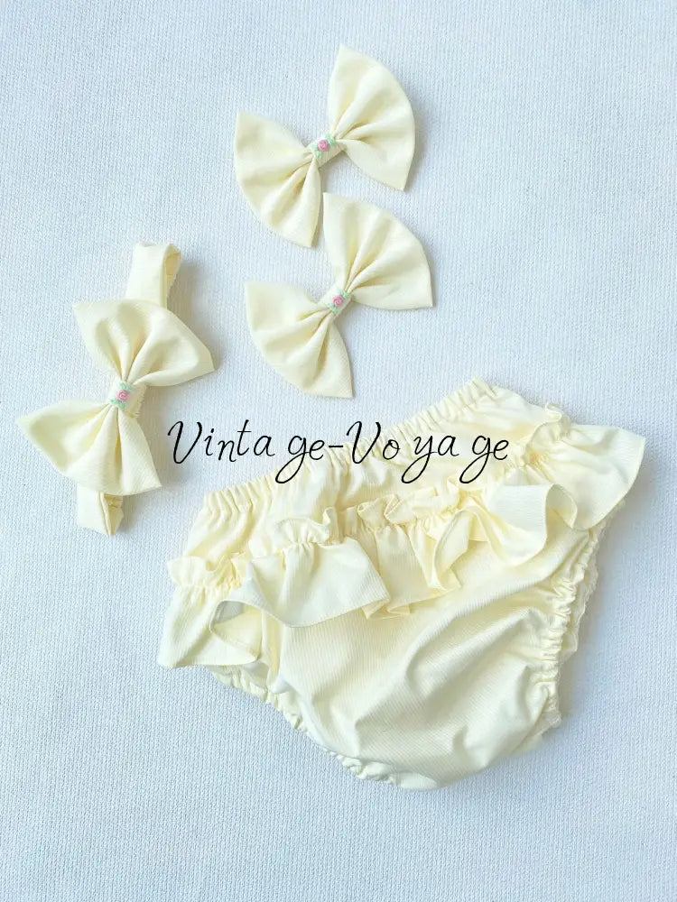 PRE-ORDER & GET NEXT WEEK! NEW! VIOLA BISCUIT FRONT & BACK HAND SMOCKED🧵🪡DRESS,PANTIES & HAIR ACCESSORIES🎀🩲 - Baby &