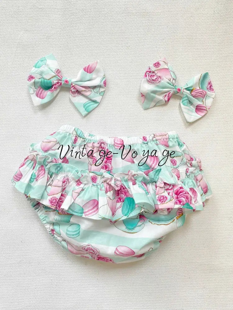 PRE-ORDER & GET NEXT WEEK! PARTY HAND-SMOCKED PEARLS DETAILS DRESS & ACCESSORIES - Baby & Toddler Dresses