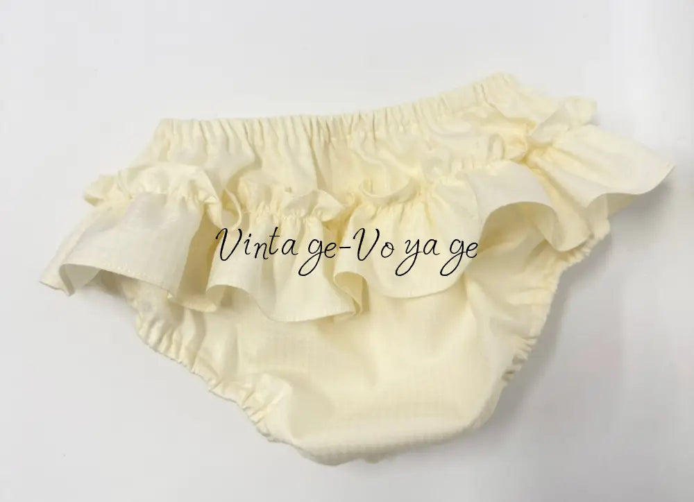 PRE-ORDER NOW & GET NEXT WEEK! NEW! MOLLY CREAM & LILAC HAND-SMOCKED DRESSS PANTIES (6M-24M) & BOWS Baby & Toddler