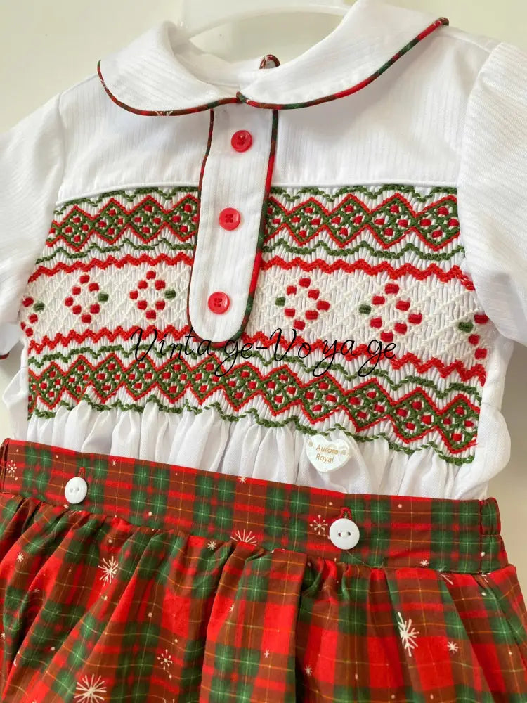 PRE-ORDER NOW & GET NEXT WEEK! NEW SEASON! DECEMBER BABY BOYS TARTAN ROMPER/SUIT - Baby & Toddler Outfits