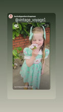 Load and play video in Gallery viewer, &quot;UNICORN&quot; Hand-Smocked Dress &amp; Hair Accessories SALE SALE SALE
