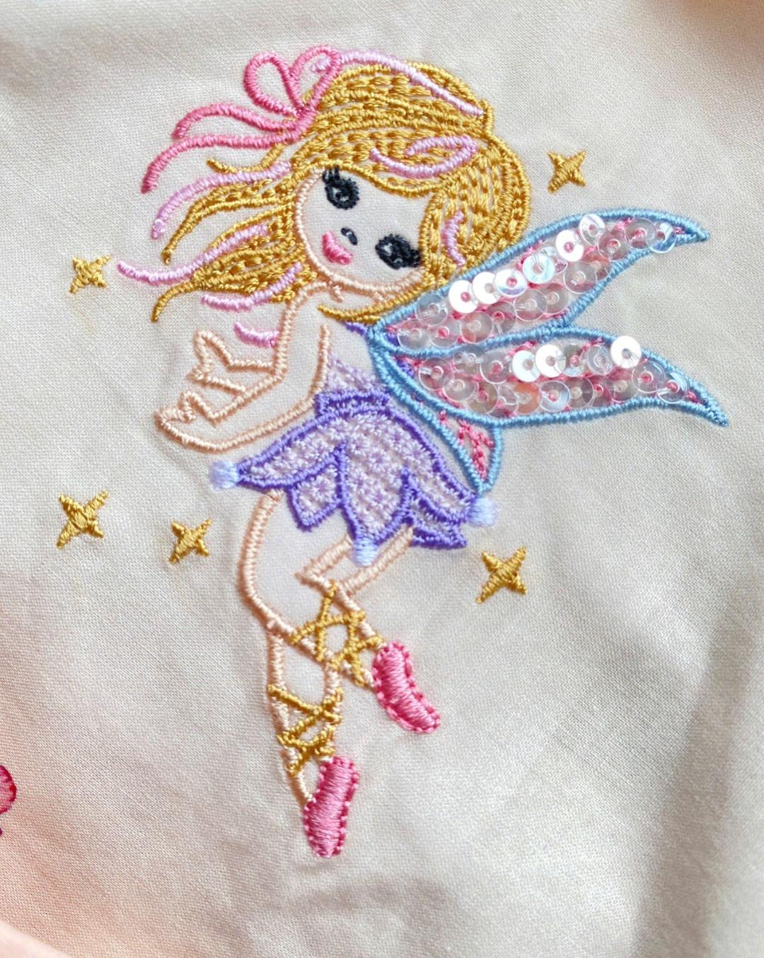 PRE-ORDER❣️NEW🤩FLOWER FAIRIES🧚🧚🏻‍♀️CUSTOM PRINT COTTON SKIRT SET🎀🎀